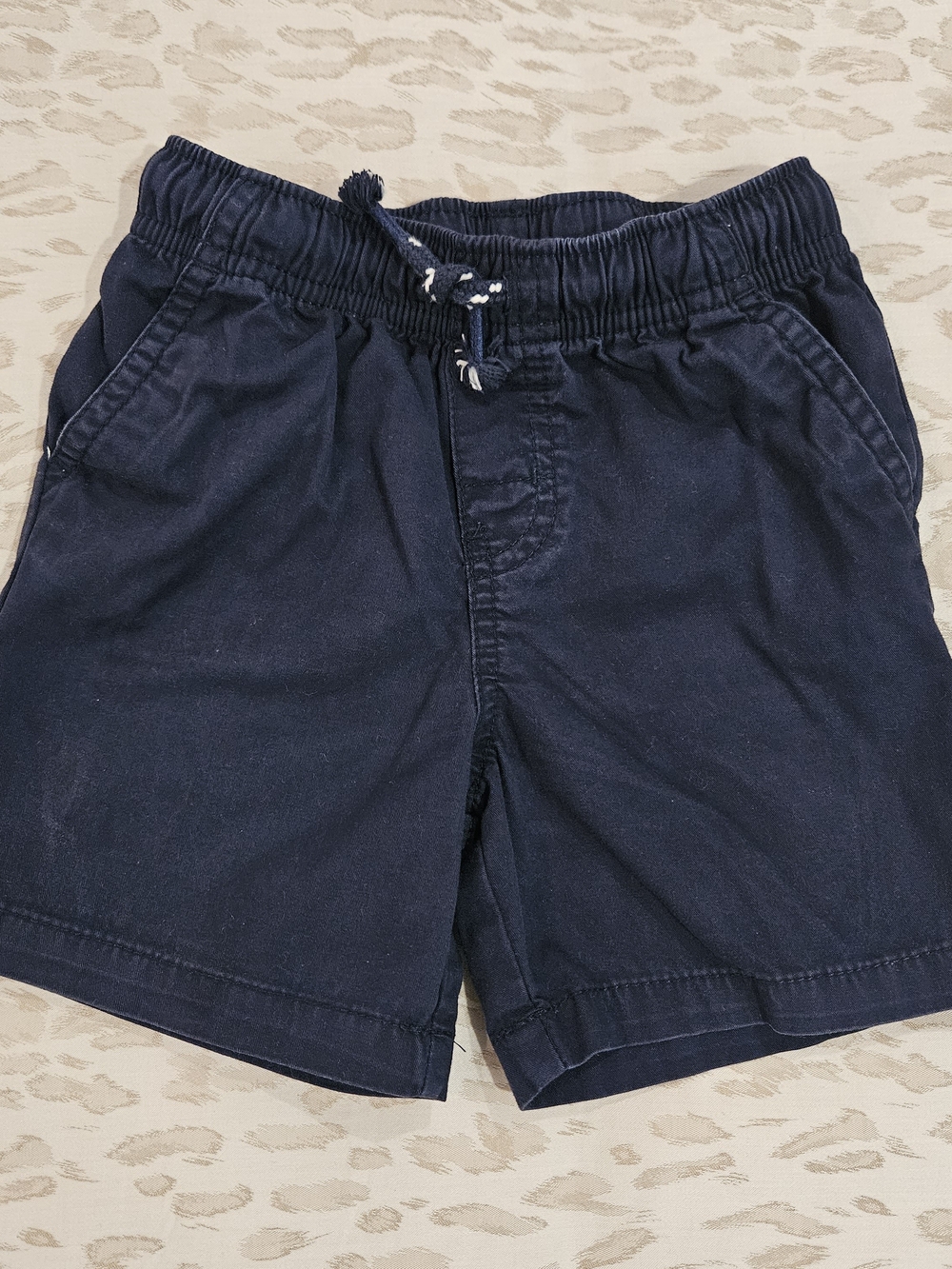 Cat & Jack Navy Elastic Waist Shorts Sz 2